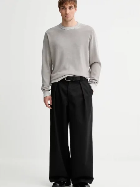 Diesel sweter K-LARENCE-B lekki szary