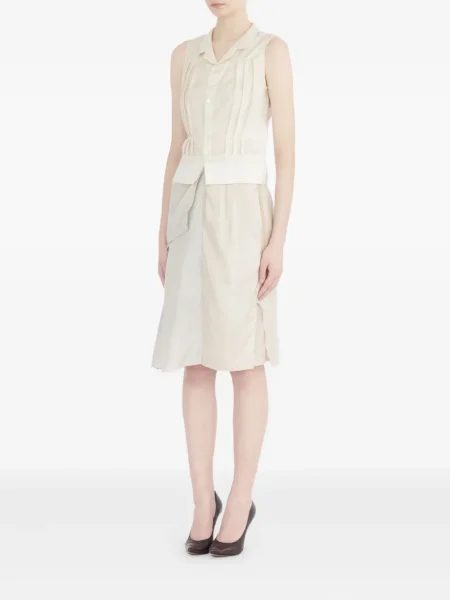 Bluză Maison Margiela fără mâneci plisată