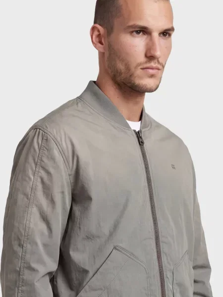 Бомбер G-star Raw сірий