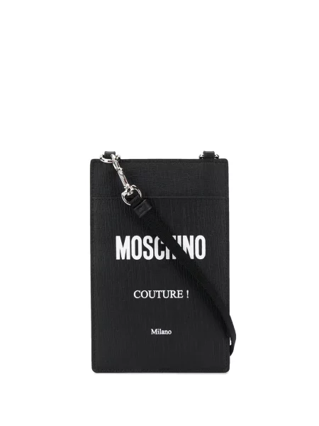 Portofel Moschino cu bretele cu autograf