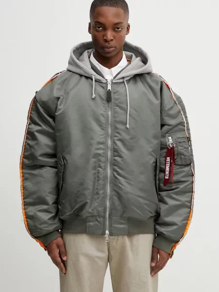 Bomber bunda VETEMENTS zelená