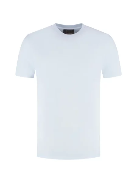 Tricou Zanone cu decolteu rotund albastru