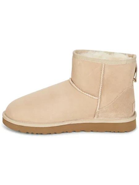 Pantofi Ugg din piele clasici bej