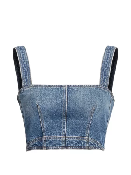 Decupat top Elie Saab albastru