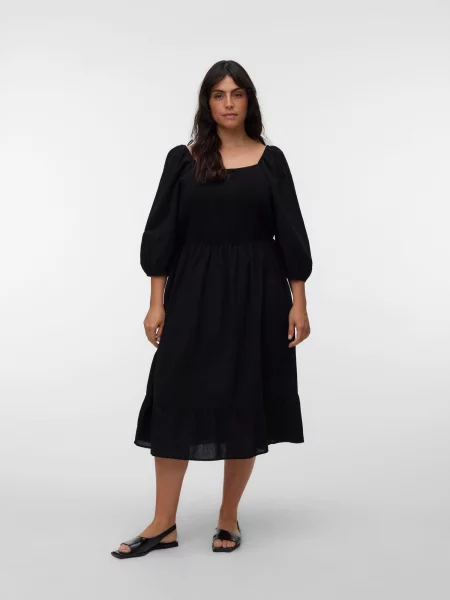 Vero Moda Curve Rochie VMCDICTHE' negru