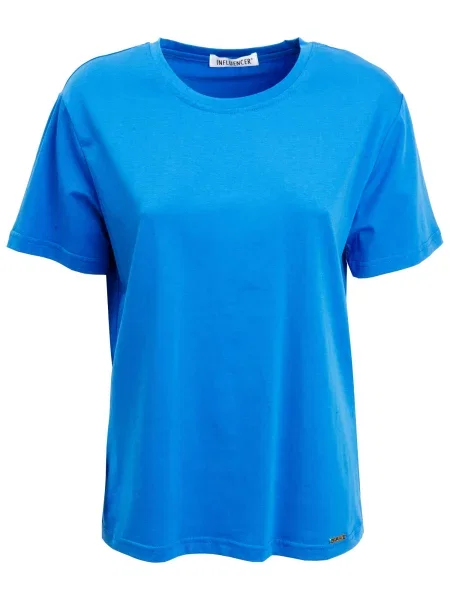 Influencer Tricou azur