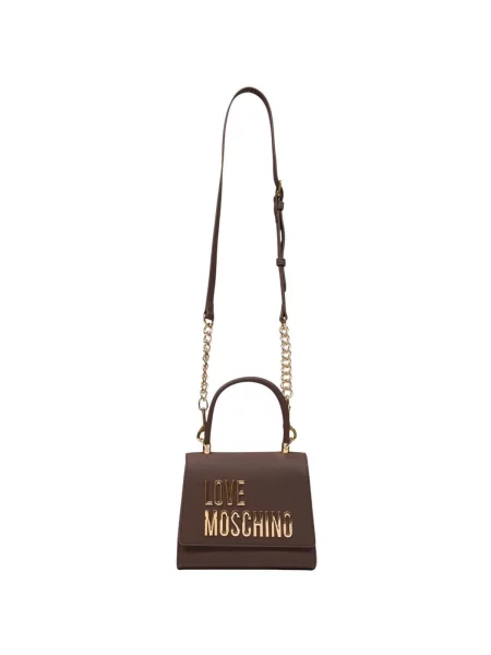 Kabelka Love Moschino hnedá