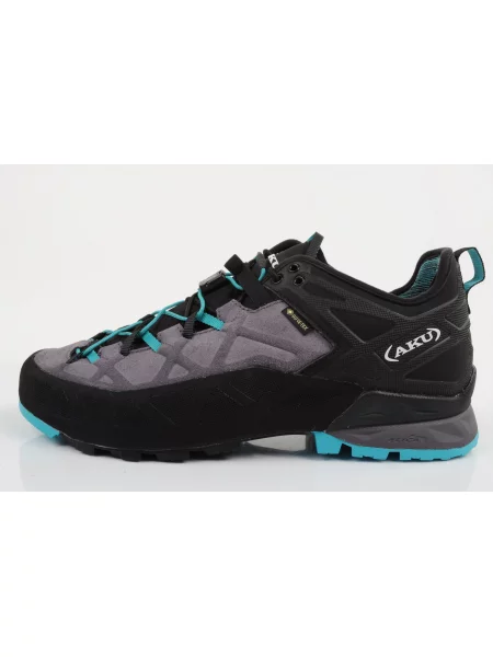 Buty sportowe trekkingowe Aku Rock Gore-tex skóra wytrzymałe czarne