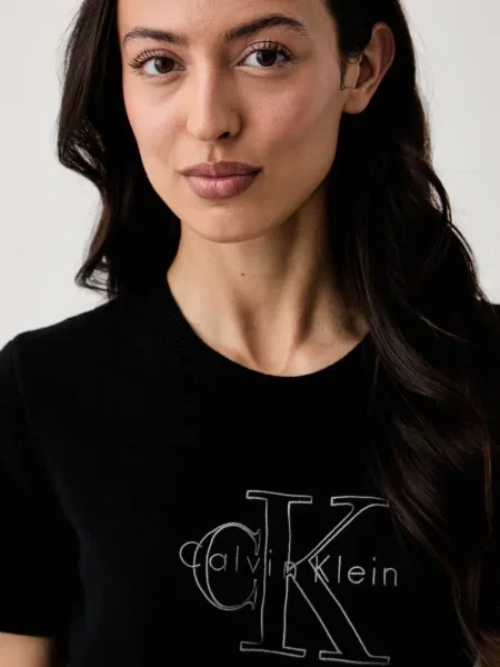 Calvin Klein Jeans рокля от черно