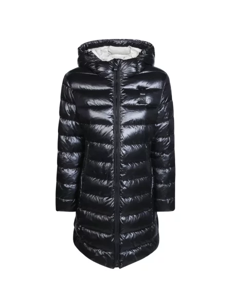 Palton Blauer cu glugă negru