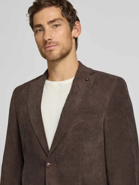 Marynarka z z patką i kołnierzem z połami model Theo' Carl Gross