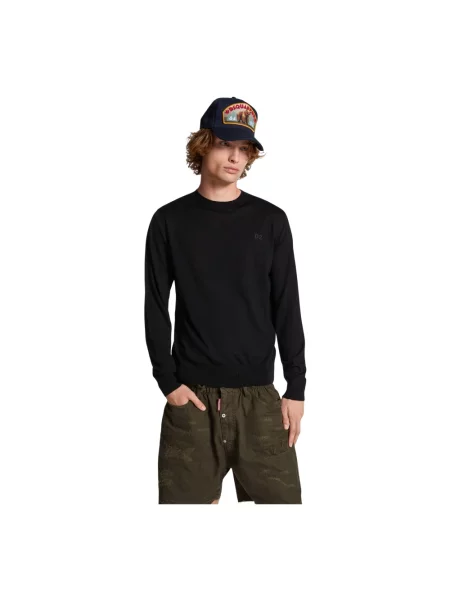 Sweter Dsquared2 czarny