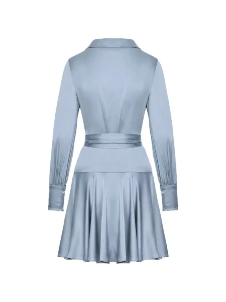 Rochie mini Zimmermann de mătase plic albastru
