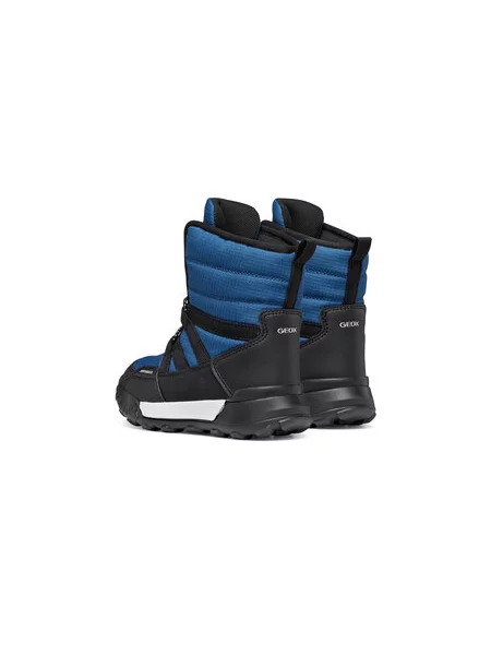 Snehule Geox J Trekkyup Boy B Abx S modrá