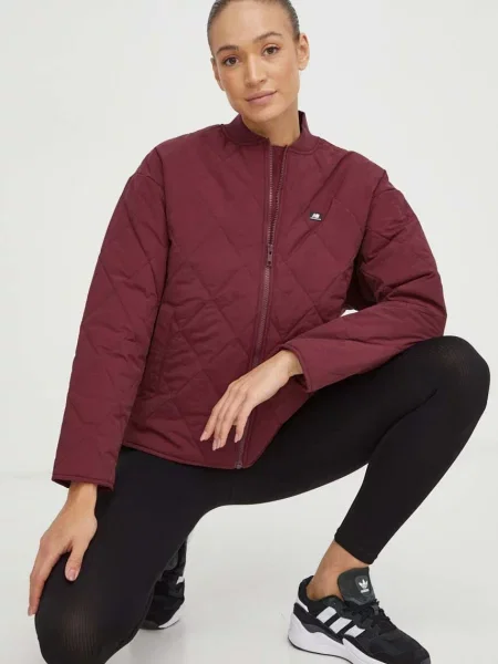 Яке New Balance преходен модел с уголемена кройка бордо