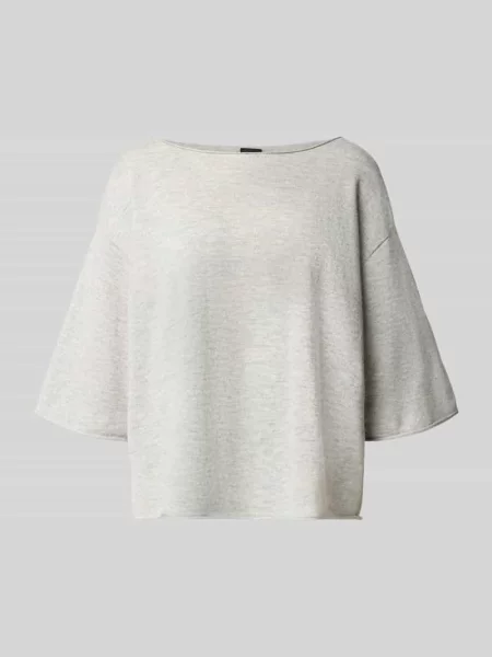 Sweter o kroju loose fit z mieszanka kaszmiru i wełny żywej model C_Fiolanna' Boss Orange