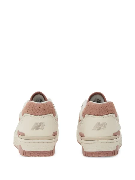 Кожаный плисиран суичър с качулка New Balance черно