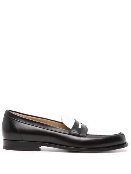 Pantofi loafer Scarosso din piele negru