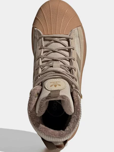 Adidas Originals обувки зимни обувки за деца SUPERSTAR WINTER TREK бежово