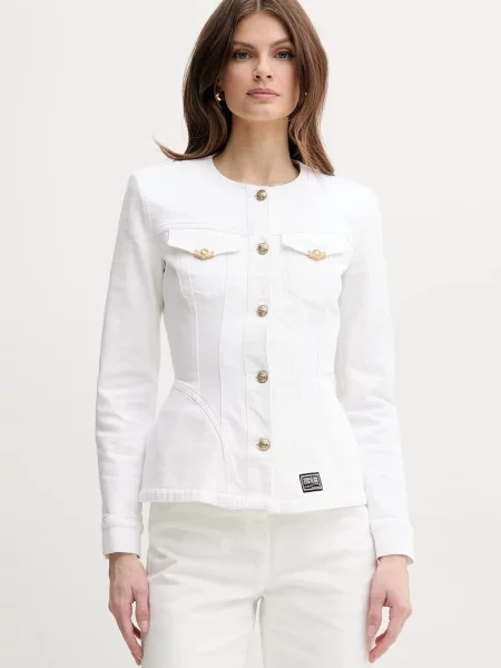 Versace Jeans Couture Geacă de blugi alb