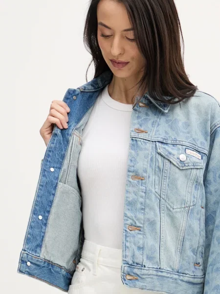 Calvin Klein Jeans яке дамско синьо