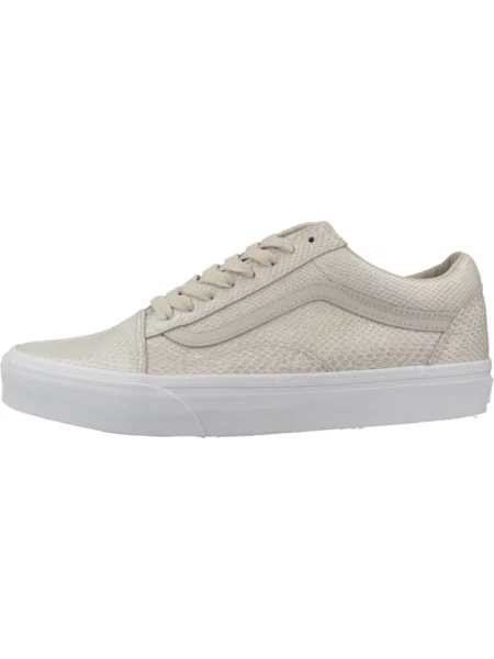 Sneakersy Vans Old Skool w wężowy wzór beżowe