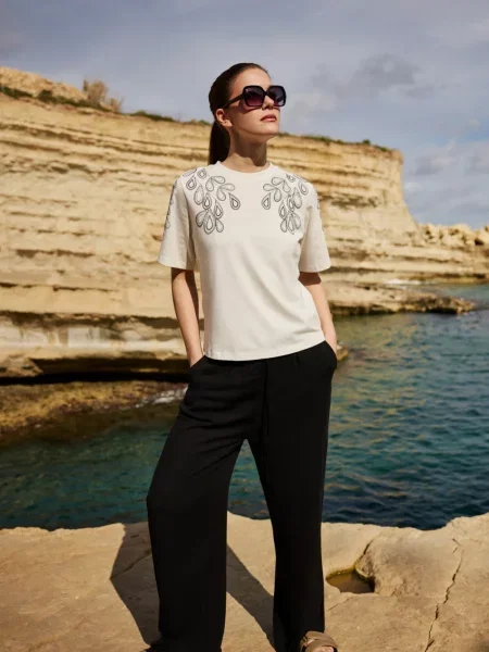 Tricou Marisse alb