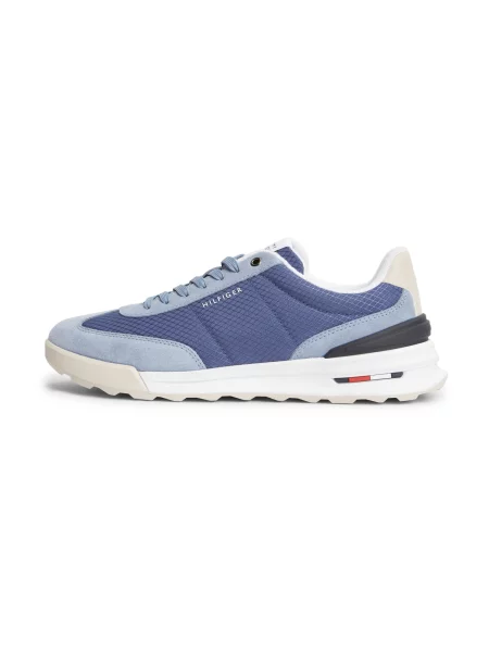Sneakerși Tommy Hilfiger retro bej