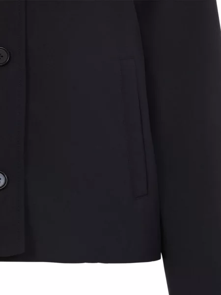 Gulerat geacă Jil Sander albastru