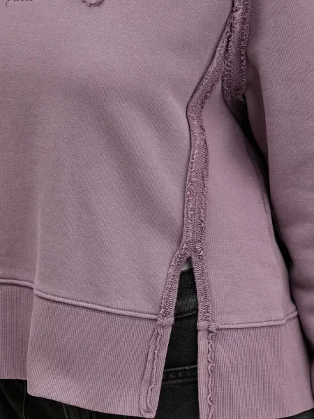 Кофта Guess Originals з аплікацією фіолетовий