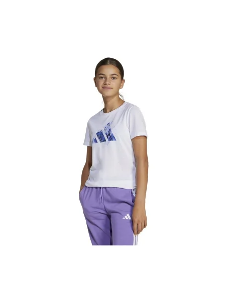 Tricou copii Adidas alb