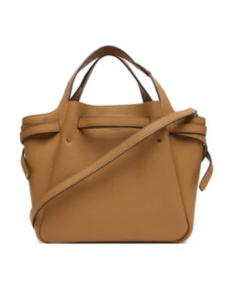 Kabelka Tory Burch Romy Satchel hnedá