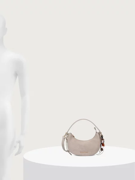 Замшевая сумка через плечо Valentino Bags