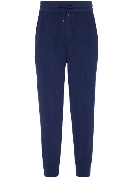 Pantaloni Brunello Cucinelli albastru