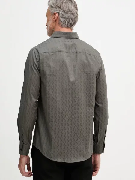 Armani Exchange férfi Ing zöld