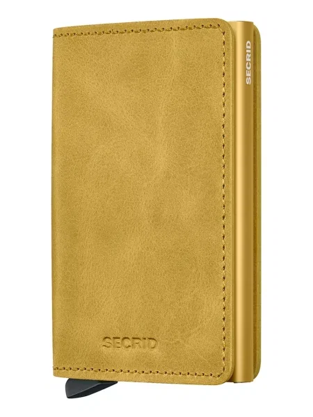 Kožená peněženka Secrid SV-Yellow žlutá