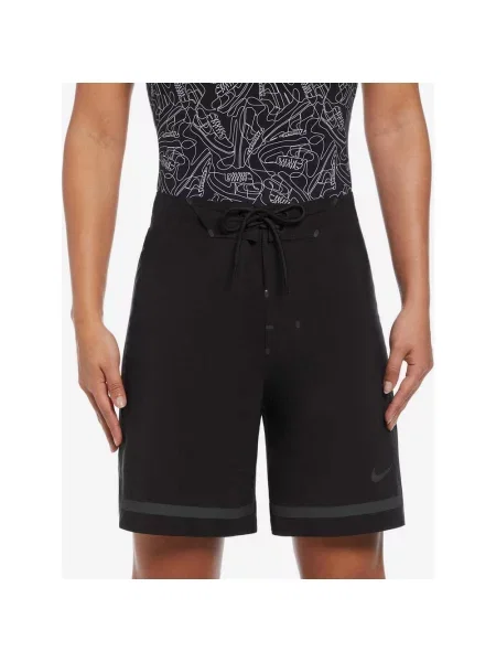 Stroje kąpielowe Nike Swim Fadeaway w kolorze czarnym dla kobiet. S czarny