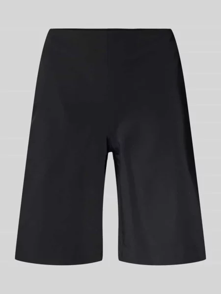 Szorty o kroju relaxed fit z elastycznym pasem Raffaello Rossi czarne