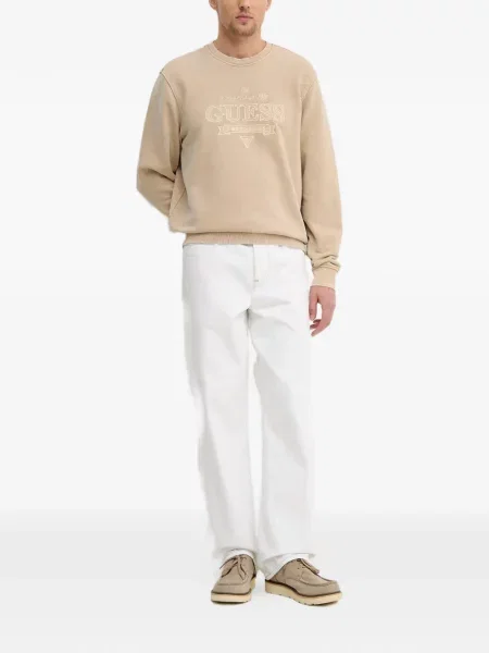 Hanorac Guess cu broderie