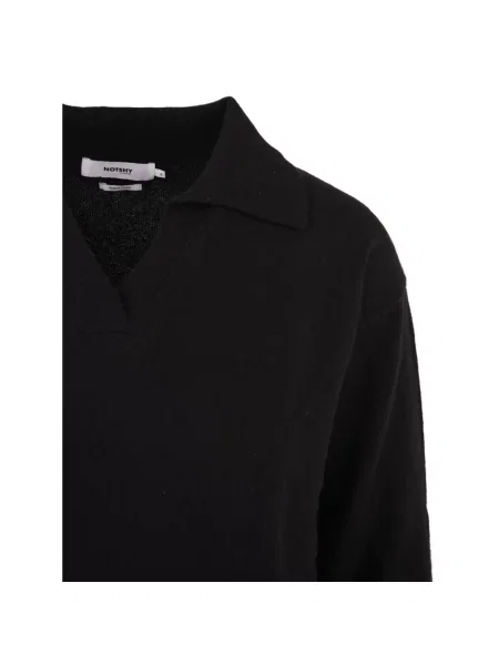 Sweter Notshy z kaszmiru czarny