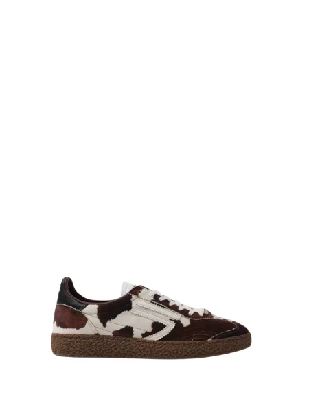 Sneakersy Puraai brązowe