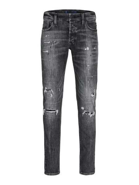 JACK & JONES Jeans JJIGLENN JJBLAIR grafit gri