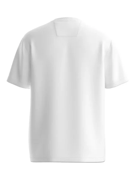 Tricou Boss cu imagine alb