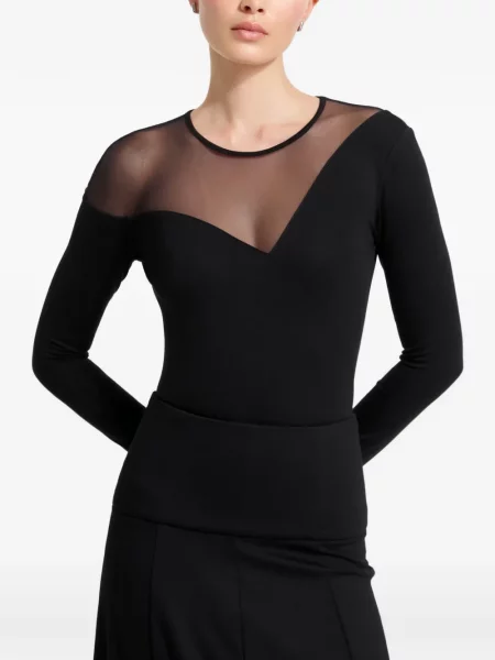 Top Marcella lung negru