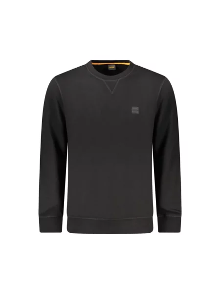 BOSS Orange bluza melanżowa czarny