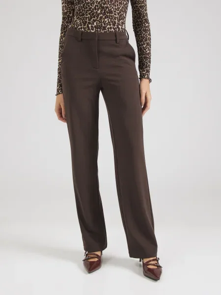 VERO MODA Pantaloni ciocolatiu