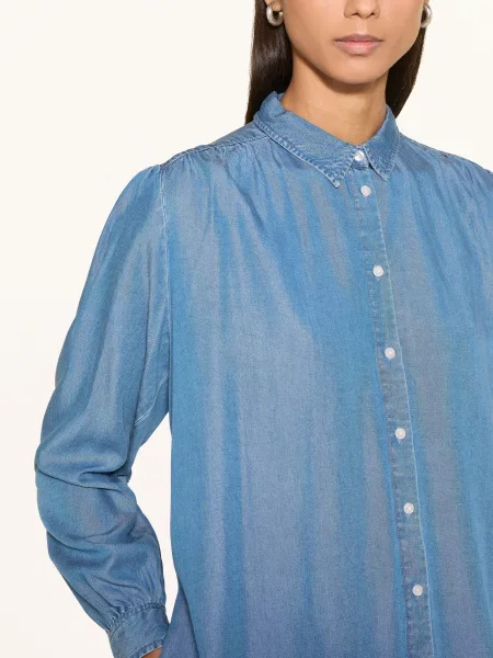 Smith & Soul Sukienka Koszulowa W Stylu Jeansowym blau niebieska