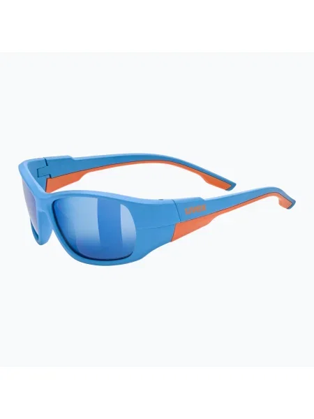 Gyerek napszemüveg UVEX Sportstyle blue matt/mirror blue Sportstyle kék