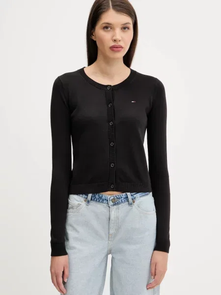 Jopica Tommy Jeans črna