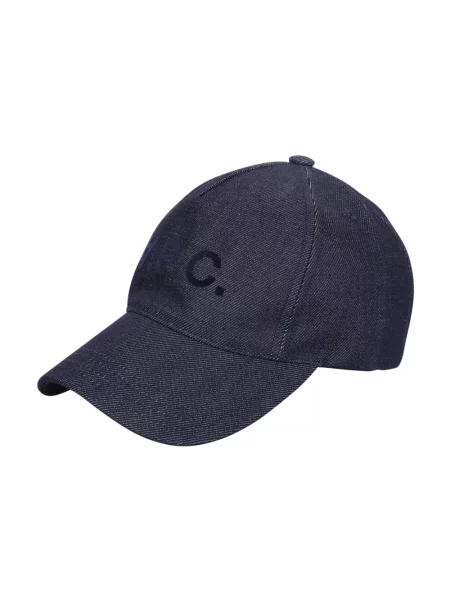 Czapka z daszkiem A.p.c. niebieska